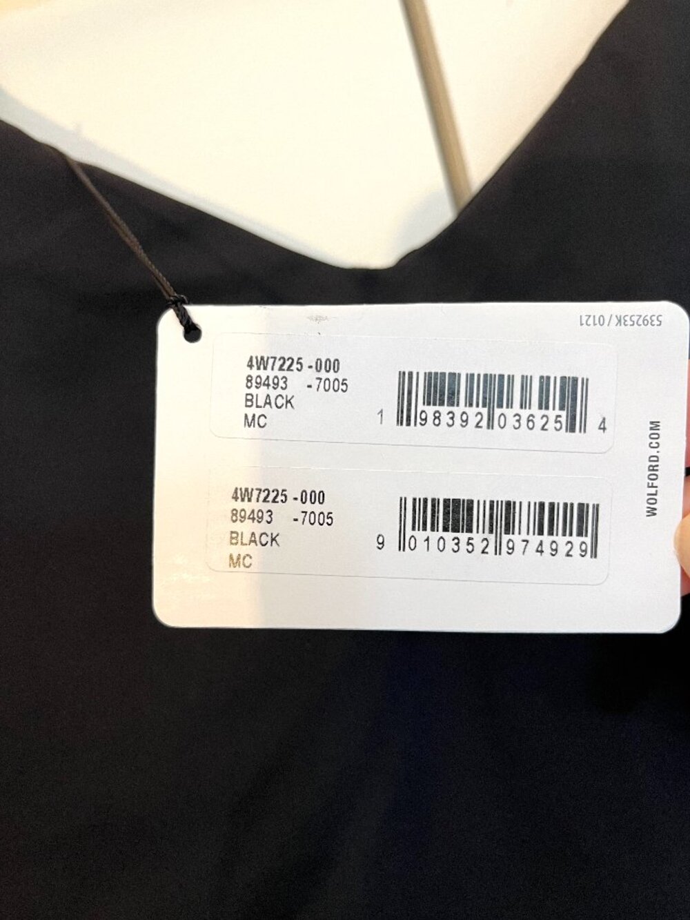 $465 NWT Wolford Mat de Luxe Swim Forming Body NWT Black Medium C Cup One Piece - Picture 14 of 14